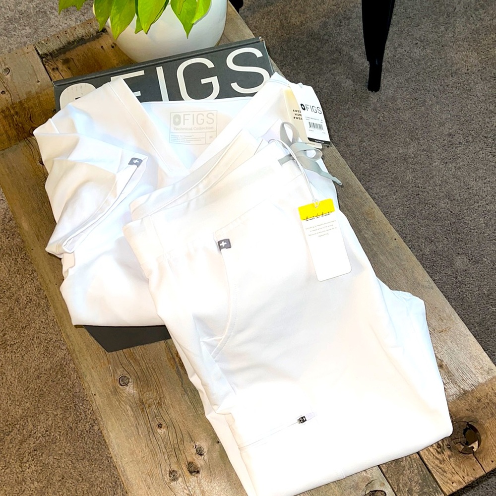 COPY - Limited Edition White Figs scrubs